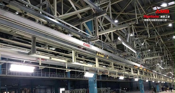 海同工业AMB铝合金轨道线边库精益生产8