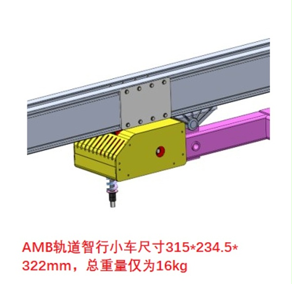 AMB-EMS轨道智行小车在物料上下料移载和装配领域的应用8